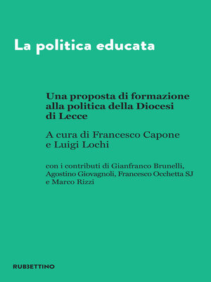 cover image of La politica educata